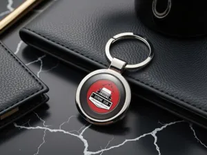 Custom Keychain Minimal Finish and High-Quality Style